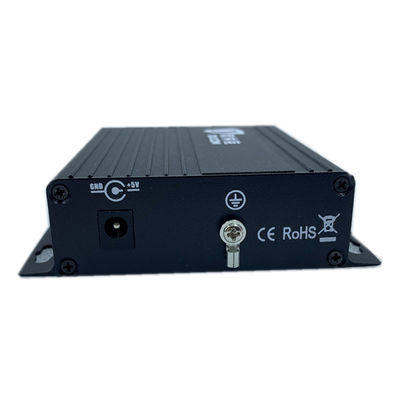 पीटीजेड कैमरा ब्लैक के लिए एफसी मानक 1ch डेटा एनालॉग फाइबर ऑप्टिक ट्रांसमीटर और रिसीवर