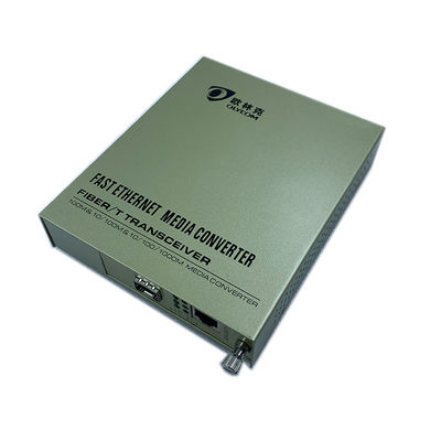 SFP सिंगल फाइबर मीडिया कन्वर्टर, ट्रांजिशन नेटवर्क मीडिया कन्वर्टर AC इनपुट 50HZ