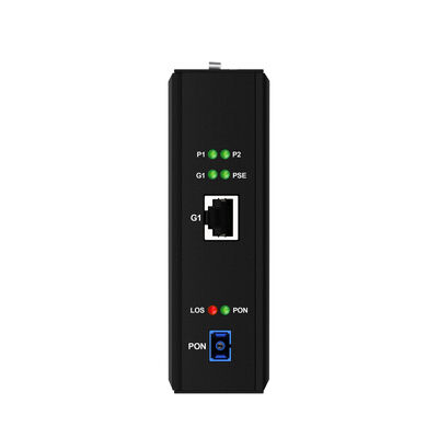 गुणवत्ता  Industrial Gigabit xPON PoE ONU | EPON/GPON Fiber Access Device with DIN Rail Mounting कारखाना