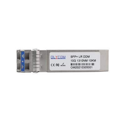 10G LC सिंगलमोड 1310Nm 10Km DDM 10 GBase-LR SFP + ओपन स्विच के लिए ट्रांसीवर