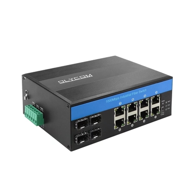 OLYCOM PoE नेटवर्क स्विच 8 पोर्ट 240W बजट औद्योगिक गीगाबिट ईथरनेट सीई एफसीसी