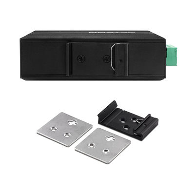 औद्योगिक 6-पोर्ट अनमैनेज्ड ईथरनेट स्विच 100M/1000M ऑटो-सेंसिंग SFP फाइबर DC24V DC