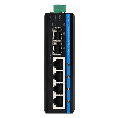 4 पोर्ट POE नेटवर्क स्विच ERPS प्रबंधित रिंग 120W गीगाबिट आधारित DC48V CE