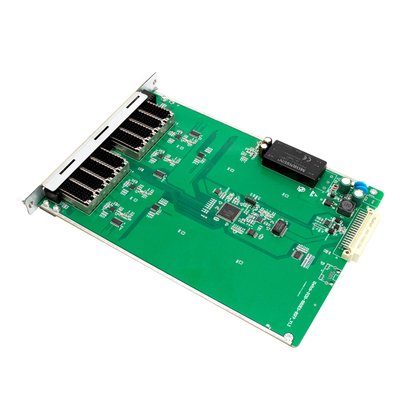 DWDM/CWDM ट्रांसमिशन 8*Sfp+ 10G OTU ट्रांसपोंडर कार्ड C बैंड 50GHz 96 तरंगें