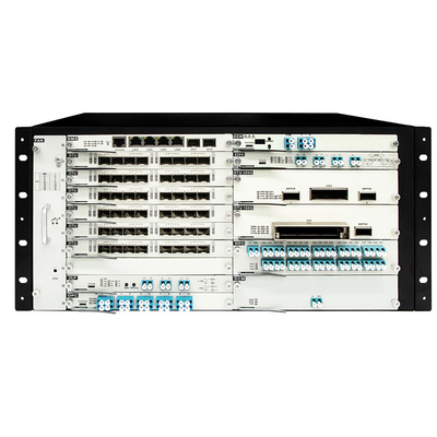 OTN DWDM 5U चेसिस 20 सेवा स्लॉट 100G 200G 400G ट्रांसमिशन डबल पावर इनपुट के लिए