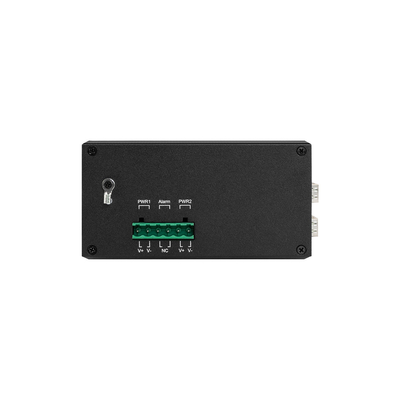 8 पोर्ट गीगाबिट L2 प्रबंधित औद्योगिक फाइबर स्विच 12V/24V/48VDC इनपुट ईथरनेट स्विच