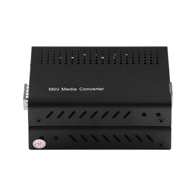 मिनी 10G मीडिया कन्वर्टर अनमैनेज्ड SFP+ फाइबर ऑप्टिक टू 10GB बेस्ड-टी रैक माउंट करने योग्य