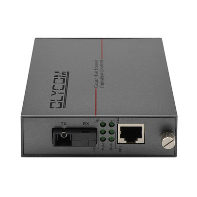 PoE मीडिया कन्वर्टर LFPT फास्ट ईथरनेट सिंगलमोड फाइबर 30W बजट DC48V इनपुट के साथ