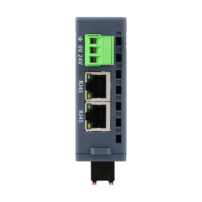 पीएलसी मॉड्यूल Modbus-TCP/IP I/O मॉड्यूल 100Mbit/s 24VDC इनपुट 16DI +16DO IP20 Din Rail