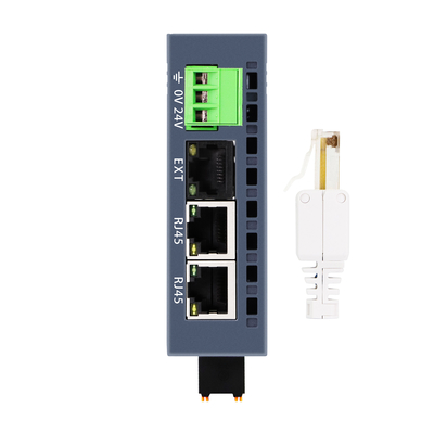 Modbus-TCP I/O कपलर रिमोट डिस्ट्रीब्यूटेड I/O मॉड्यूल 3 RJ45 24VDC पावर सप्लाई IP20 16DI 16DO