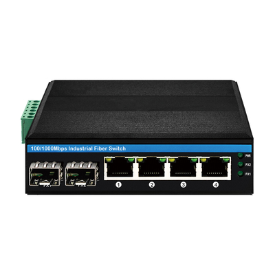 Olycom सोलर PoE स्विच 4 पोर्ट DIN रेल गीगाबिट अनमैनेज्ड DC24V इनपुट