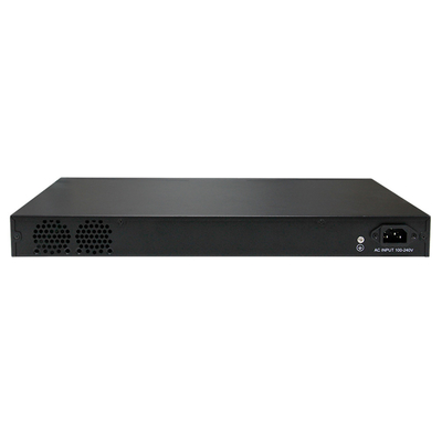 48 पोर्ट गीगाबिट L3 प्रबंधित नेटवर्क स्विच के साथ 10G फाइबर Uplinks Realtek आधारित