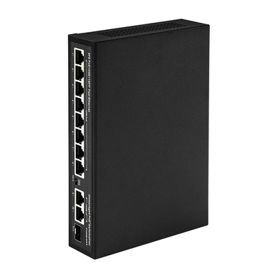 विस्तारित रेंज 8-पोर्ट PoE स्विच 10/100M 120W/150W खपत और 250m कवरेज के साथ