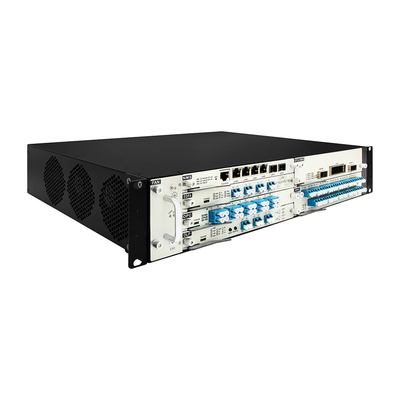 19" 2U DWDM ऑप्टिकल ट्रांसमिशन सिस्टम EDFA OTU DCM कार्ड Wdm ट्रांसमिशन सिस्टम के साथ