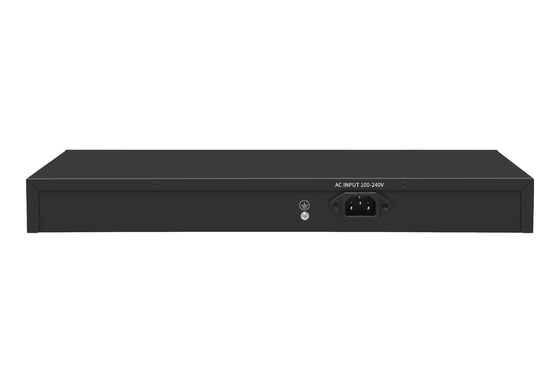 16 पोर्ट गीगाबिट ईथरनेट स्विच Af/at पो स्विच AC 100-240V पावर इनपुट