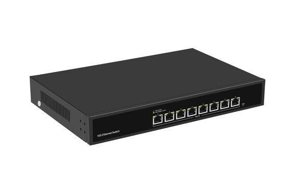 8 पोर्ट 10G ईथरनेट स्विच 8*10G ईथरनेट पोर्ट समर्थन 100/1000M/2500M/5G/10G