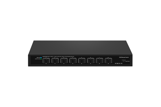 10G SFP+ फाइबर स्विच 8*10G SFP+ फाइबर पोर्ट समर्थन 1.25G/2.5G/10G