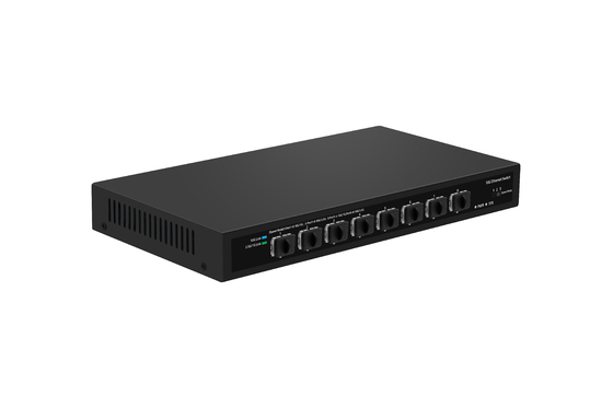 10G SFP+ फाइबर स्विच 8*10G SFP+ फाइबर पोर्ट समर्थन 1.25G/2.5G/10G
