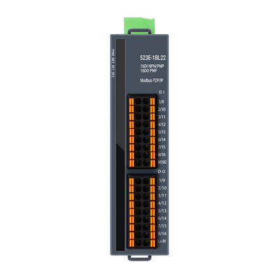 Modbus-TCP bus PAL I/O System extensible coupler Industrial Control 16DI+16DO PNP DC24V Input 2RJ45 IP20 