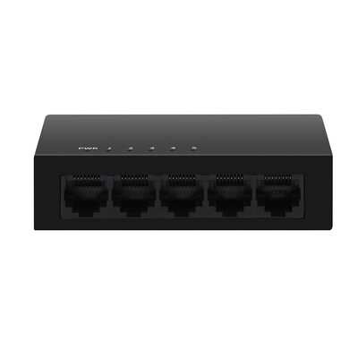 5-पोर्ट गीगाबिट ईथरनेट स्विच 10/100/1000 एमबीपीएस अप्रबंधित डेस्कटॉप मेटल केस सीई