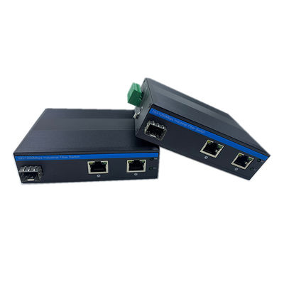 कठोर नेटवर्क स्विच 10/100Mbps फाइबर फास्ट ईथरनेट अनमैनेज्ड IP40 DC12V DC24V