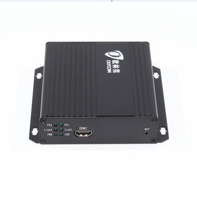 1080 पी एचडी डीवीआई फाइबर ऑप्टिक एक्सटेंडर एचडीएमआई एक्सटेंडर ओवर कैट5ई 120 मीटर सीई डीसी12वी