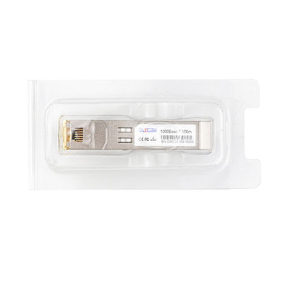 10/100/1000BASE-T RJ45 SFP मॉड्यूल ट्रांसीवर 100m ओवर Cat5 UTP केबल हॉट प्लगेबल