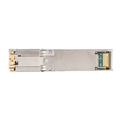 सिस्को 10G कॉपर एसएफपी मॉड्यूल ट्रांससीवर 30m RJ45 पोर्ट हुआवेई मिक्रोटीक कम्पेटिबल CE RoHS