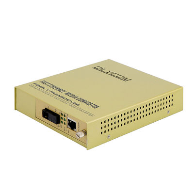 WDM मीडिया कन्वर्टर 10/100Mbps रैक माउंट फाइबर कॉपर एक्सटेंडर अनमैनेज्ड CE