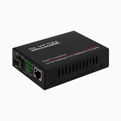मल्टीमोड गीगाबिट मीडिया कन्वर्टर 850nm SFP ईथरनेट अनमैनेज्ड 2KM DC5V CE